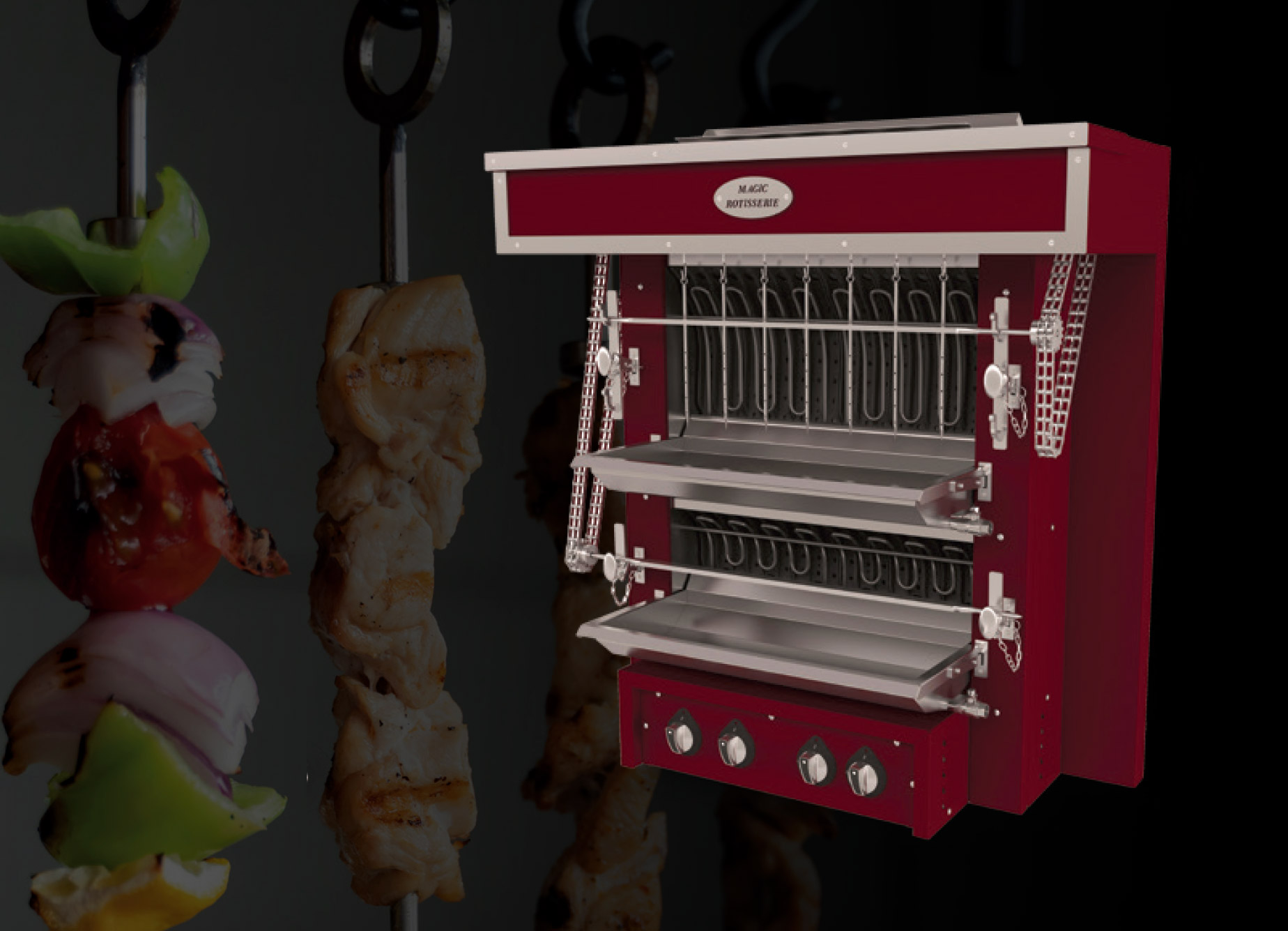 MAGIC ROTISSERIE IZGARALAR ELEKTRİKLİ